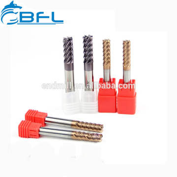 Carbide 6 Flute Finishing Milling Tool. Finishing Endmill TiSiN Coating